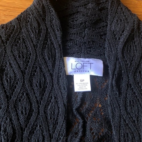 LOFT Petites Black Bolero Size Small Petites (SP) - Picture 7 of 8